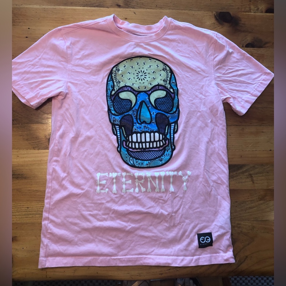 Women’s Eternity bc/ad skull t-shirt size small